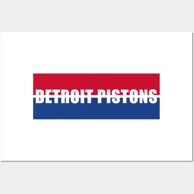 Detroit Pistons Wall Art by theDK9